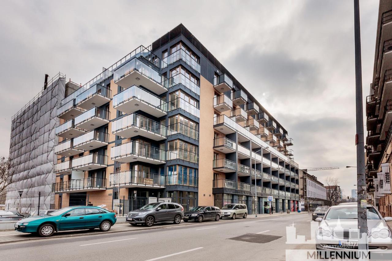 Millennium Manufaktura Blue Apartment Varşovia Exterior foto
